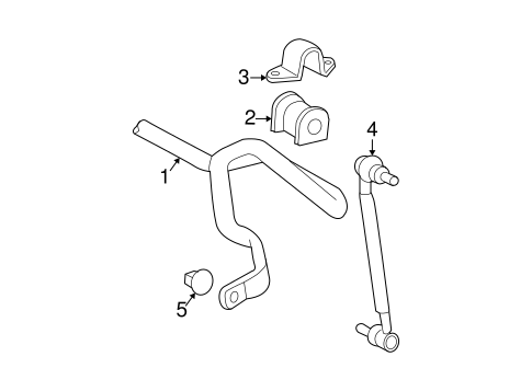 FRONT SUSPENSION/STABILIZER BAR & COMPONENTS for 2009 Scion tC #1