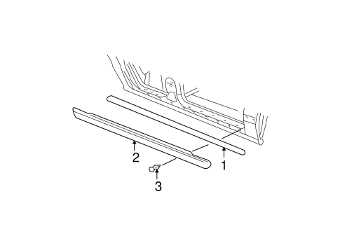 Grand Cherokee EXTERIOR TRIM - PILLARS