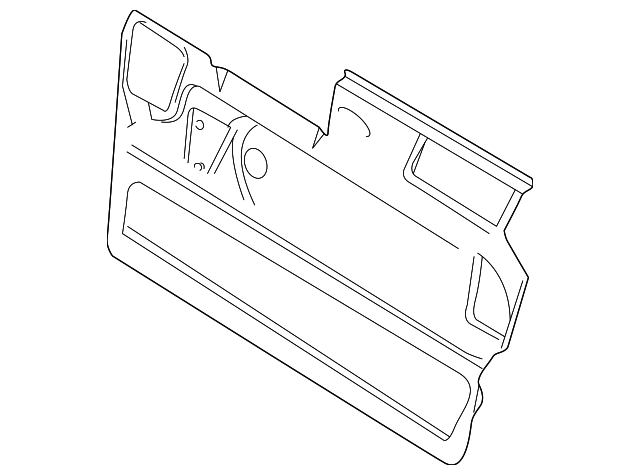 GNC1790AD WATER DEFLECTOR, RIGHT