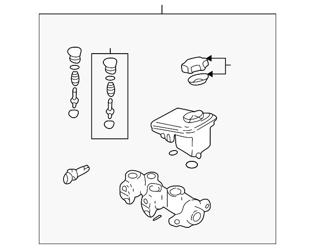 18037331 Деталь MASTER CYLINDER