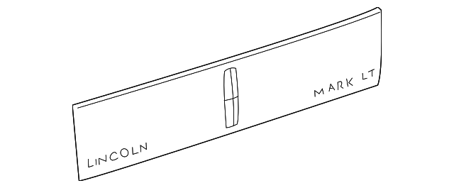 5L3Z-99425A34-AAPTM Деталь APPLIQUE PANEL