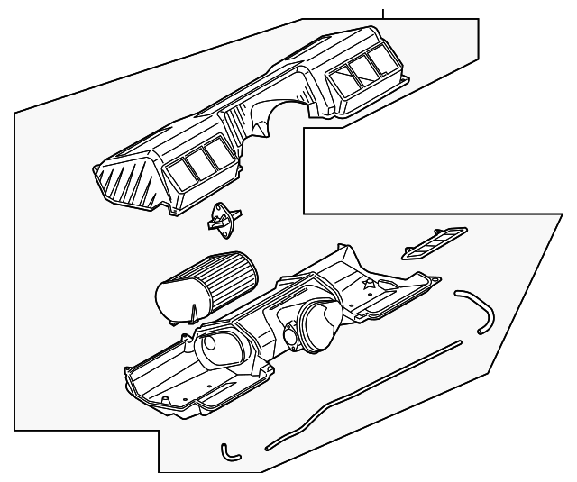 997-110-022-31 Деталь AIR CLEANER ASSY