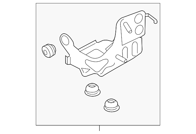DG9Z-2C304-C Деталь BRACKET