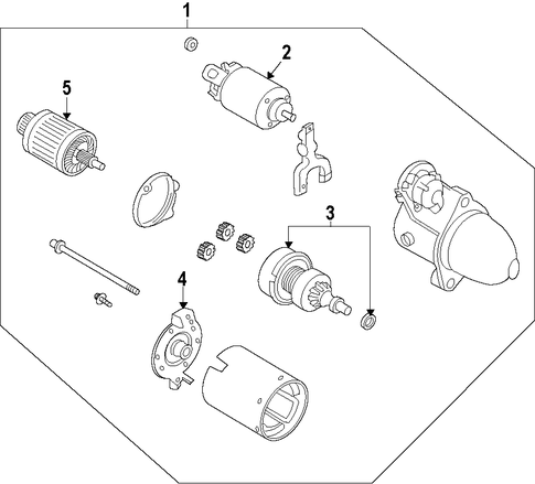 ELECTRICAL/STARTER for 2014 Toyota Yaris #2