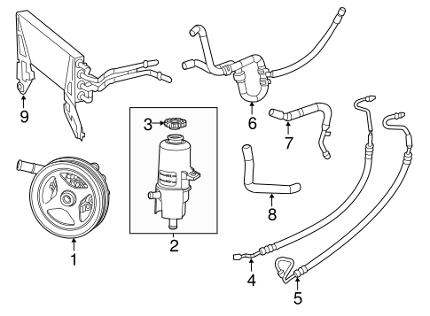 2500 PUMP & HOSES 2