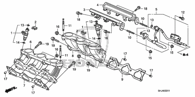 Fuel Injector (2) for 2009 Honda Odyssey #0