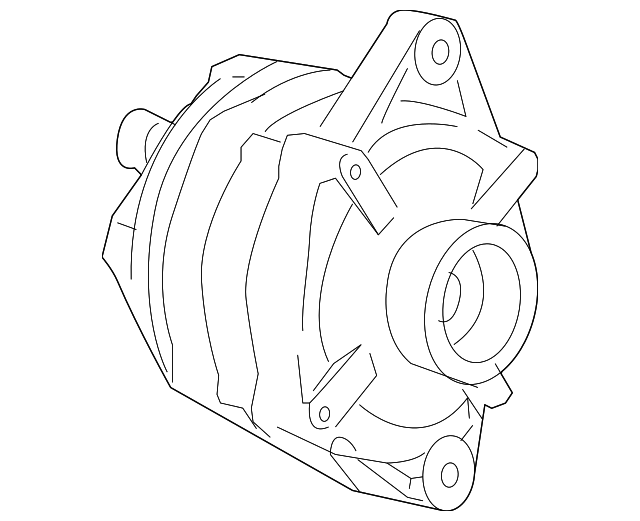 6W4Z-10346-AA Деталь ALTERNATOR
