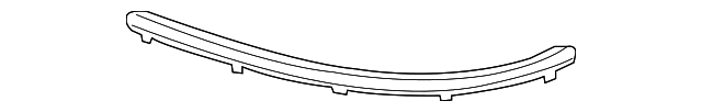 8693646 Деталь OUTER MOLDING, RIGHT