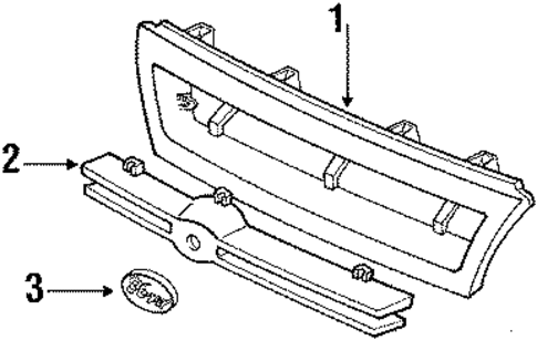 Tracer GRILLE & COMPONENTS