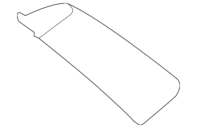 LR076491 Деталь PILLAR MOLDING, LEFT