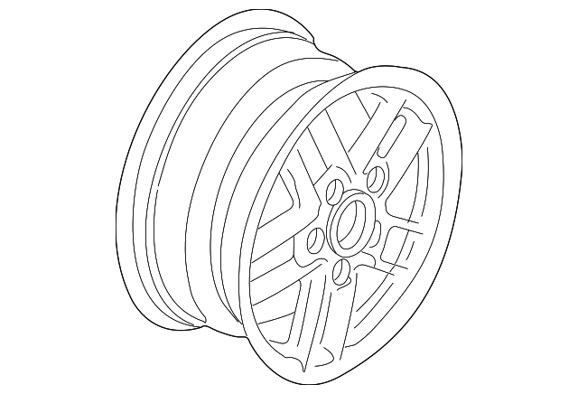 RRC501470MCM WHEEL, ALLOY