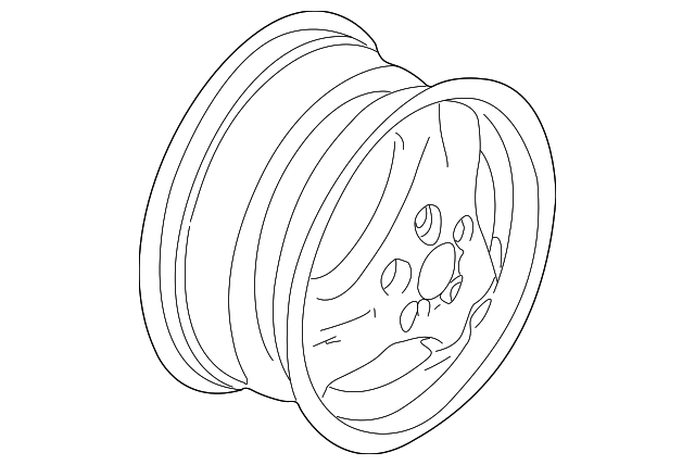 ANR4660MNH Деталь WHEEL, ALLOY