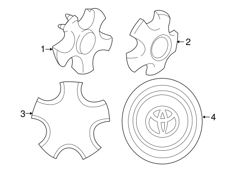 Covers & Trim for 1997 Toyota RAV4 #0
