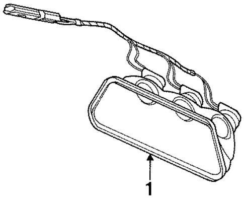 Windstar HIGH MOUNTED STOP LAMP