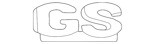 YF4Z-16098-AA Деталь NAMEPLATE