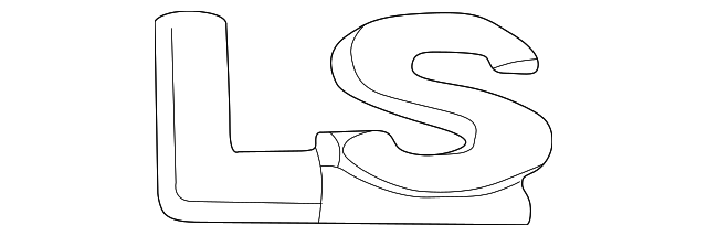 2F4Z16098AA Деталь NAMEPLATE