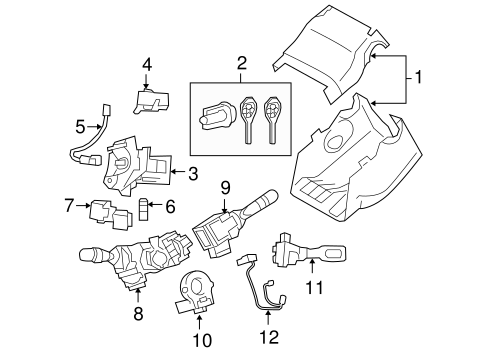 FUEL SYSTEM/CRUISE CONTROL for 2009 Toyota RAV4 #1