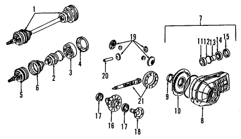 911 AXLE SHAFT 2