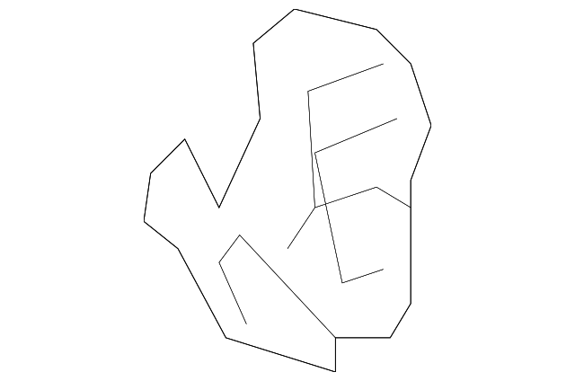 955-541-530-00 Деталь WINDSHIELD SPACER, RIGHT
