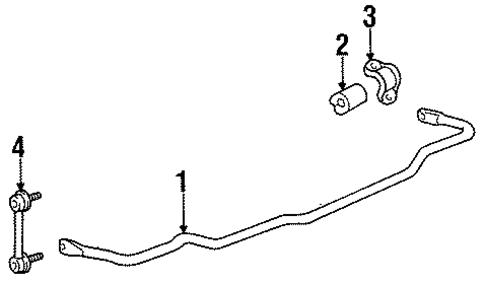 911 STABILIZER BAR & COMPONENTS
