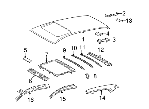 BODY/ROOF & COMPONENTS for 2012 Toyota Matrix #1