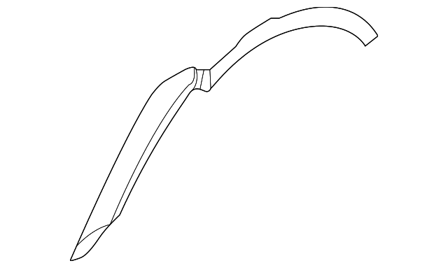 LR066506 Деталь WHEEL OPNG MLDG, RIGHT