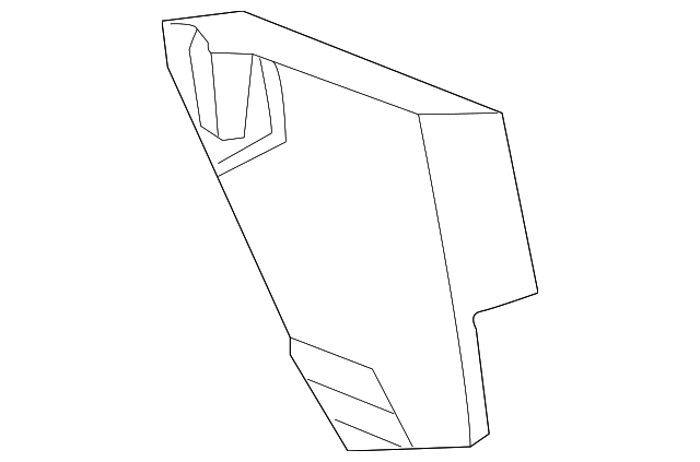 12845255 Деталь INSULATOR, RIGHT