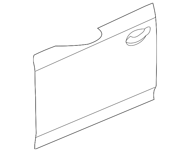 13285612 Деталь OUTER PANEL, RIGHT