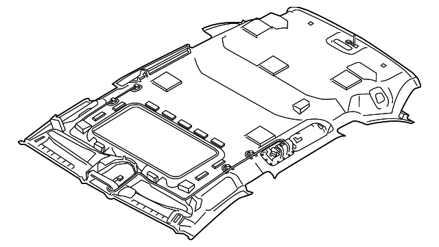 958-555-526-04-2W0 Деталь HEADLINER
