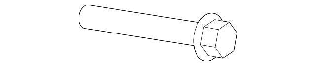 -W709181-S439 Деталь TRAILING ARM FRONT BOLT, LEFT