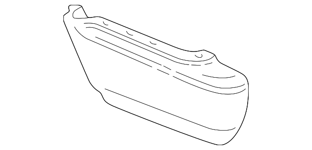 12472167 Деталь EXTENSION, LEFT