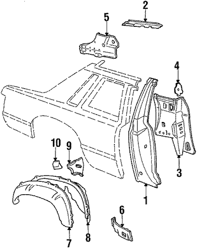 Mustang INNER COMPONENTS 4