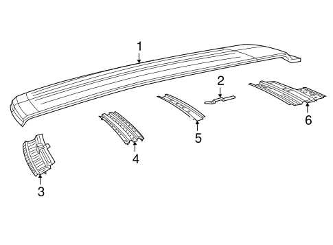 Roof & Components for 2015 Jeep Renegade #1