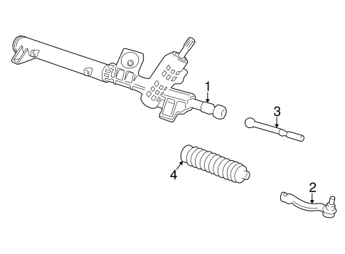 Steering/Steering Gear & Linkage for 2006 Ford Freestyle #2