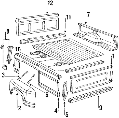 F-350 PICK UP BOX