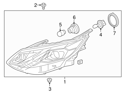 Bulbs - Chassis for 2016 Chevrolet Volt #0