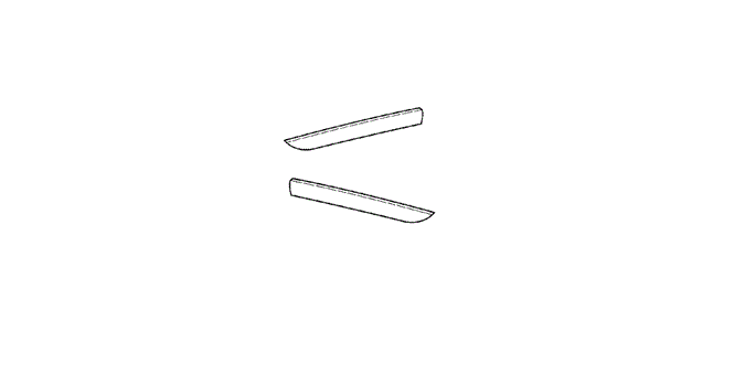 ACCESSORIES/DOOR SWITCH TRIM KIT (BURLWOOD LOOK) for 2003 Honda ACCORD SEDAN #1