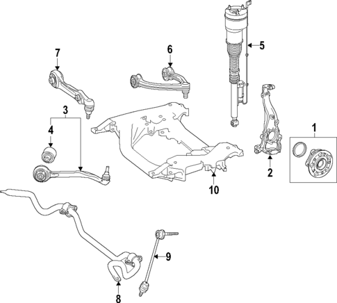 Upper Control Arm for 2015 Mercedes-Benz S 65 AMG® #0