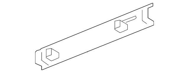 15931118 Деталь INNER ROCKER, LEFT