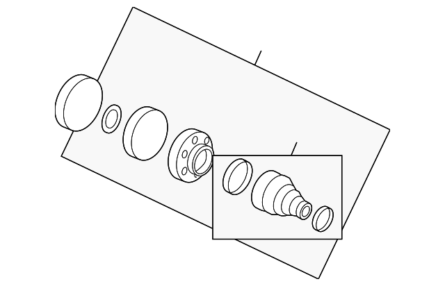 958-332-903-10 Деталь INNER JOINT, RIGHT