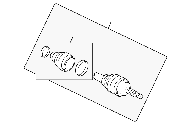 958-332-902-00 Деталь OUTER JOINT, RIGHT