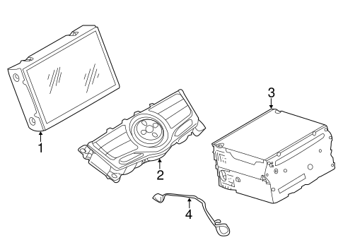 Body/Cluster & Switches for 2014 Nissan Murano #2