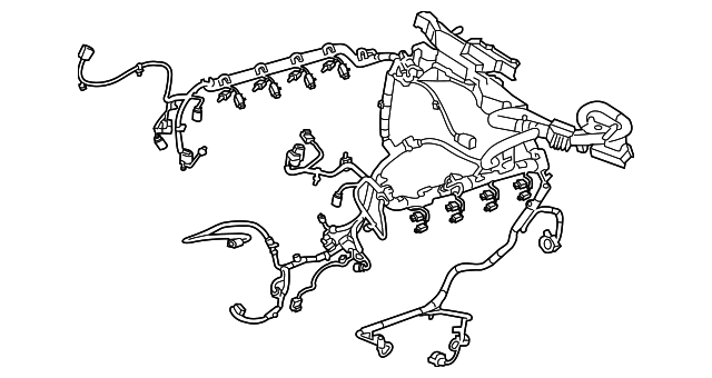 LR050945 Деталь ENGINE HARNESS