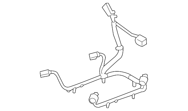 LR011950 Деталь WIRE HARNESS