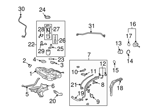 ELECTRICAL/SENDERS for 2013 Toyota Matrix #1
