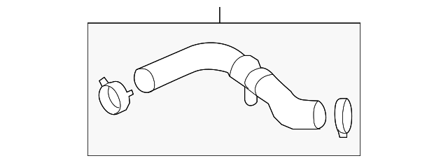 PCH500941 UPPER HOSE