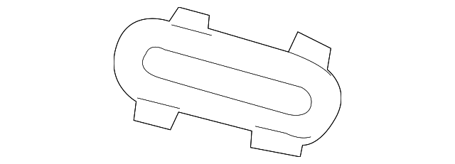 21994322 Деталь RETRACTOR ASSY BEZEL, RIGHT