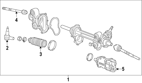 Colorado STEERING GEAR & LINKAGE