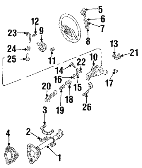 Housing & Components for 1987 Ford Aerostar #0