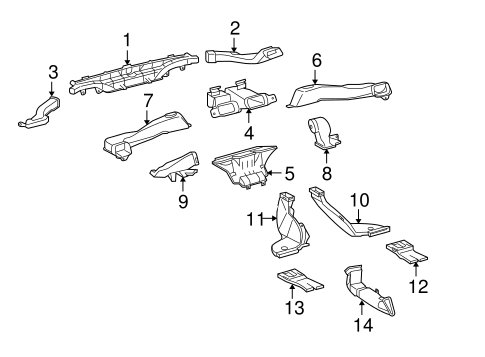 BODY/DUCTS for 2016 Toyota 4Runner #1